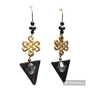 3/$15 Handmade Vintage Jewelry Beaded Earrings Never Worn